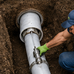 Trenchless sewer line repair without digging in Omaha